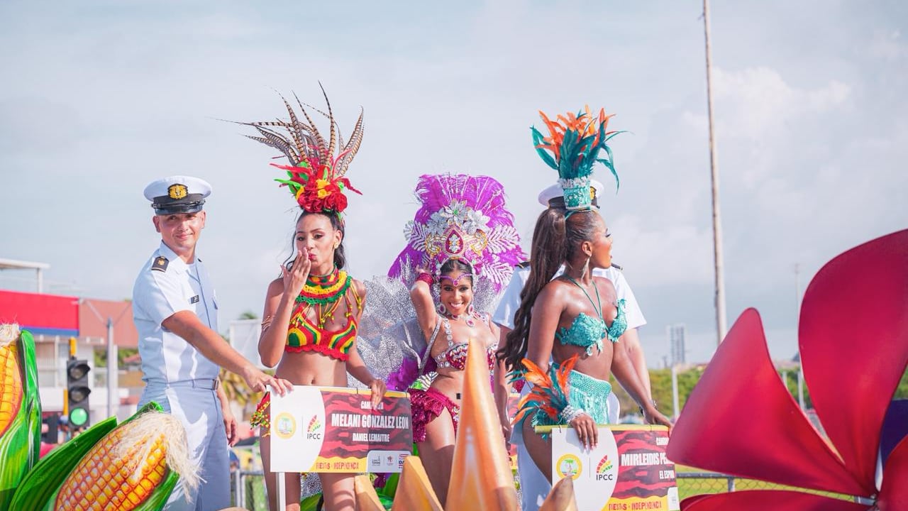 Foto del Desfile de la Independencia de Cartagena 2025.