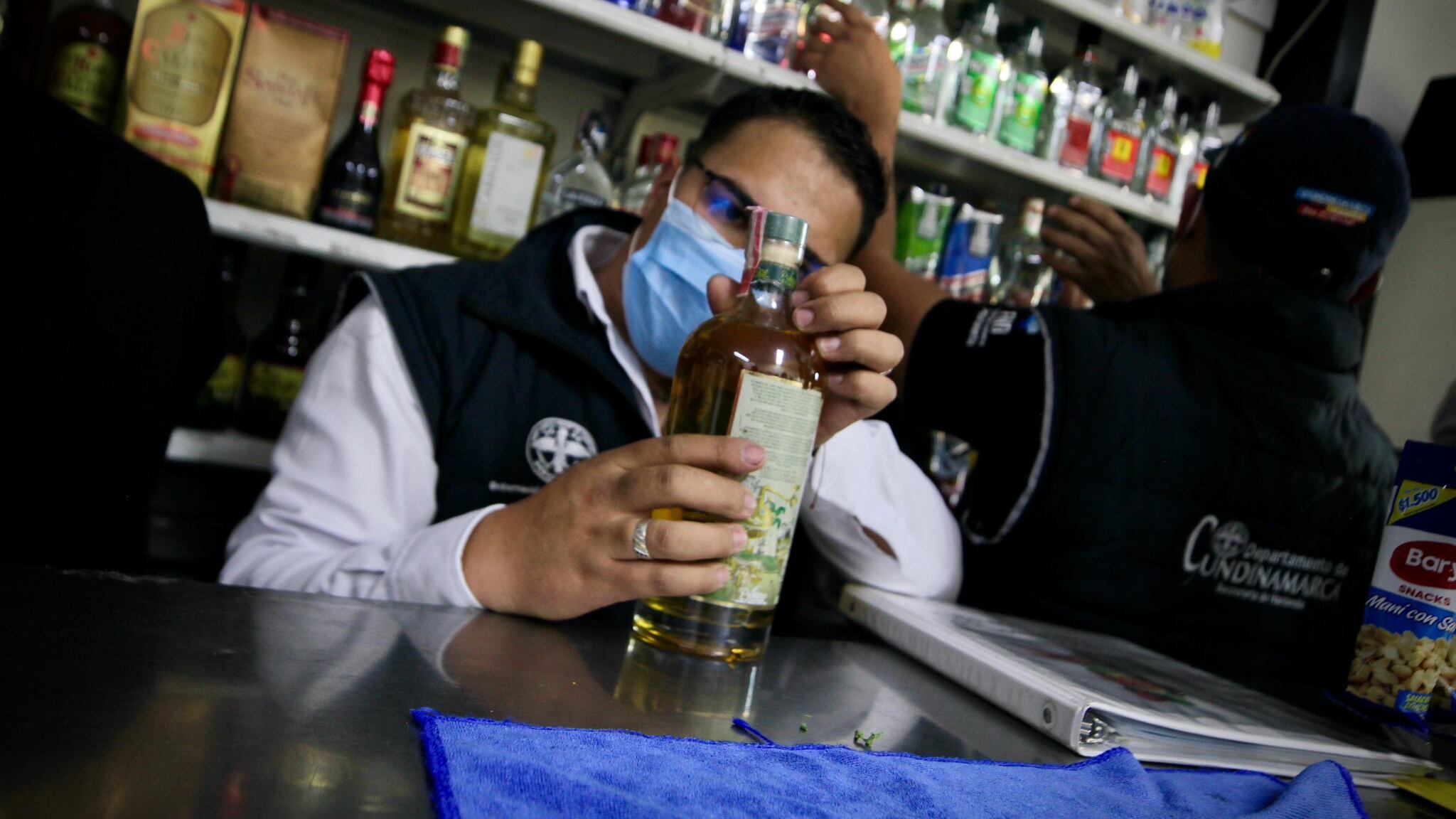 Licor adulterado en Bogotá