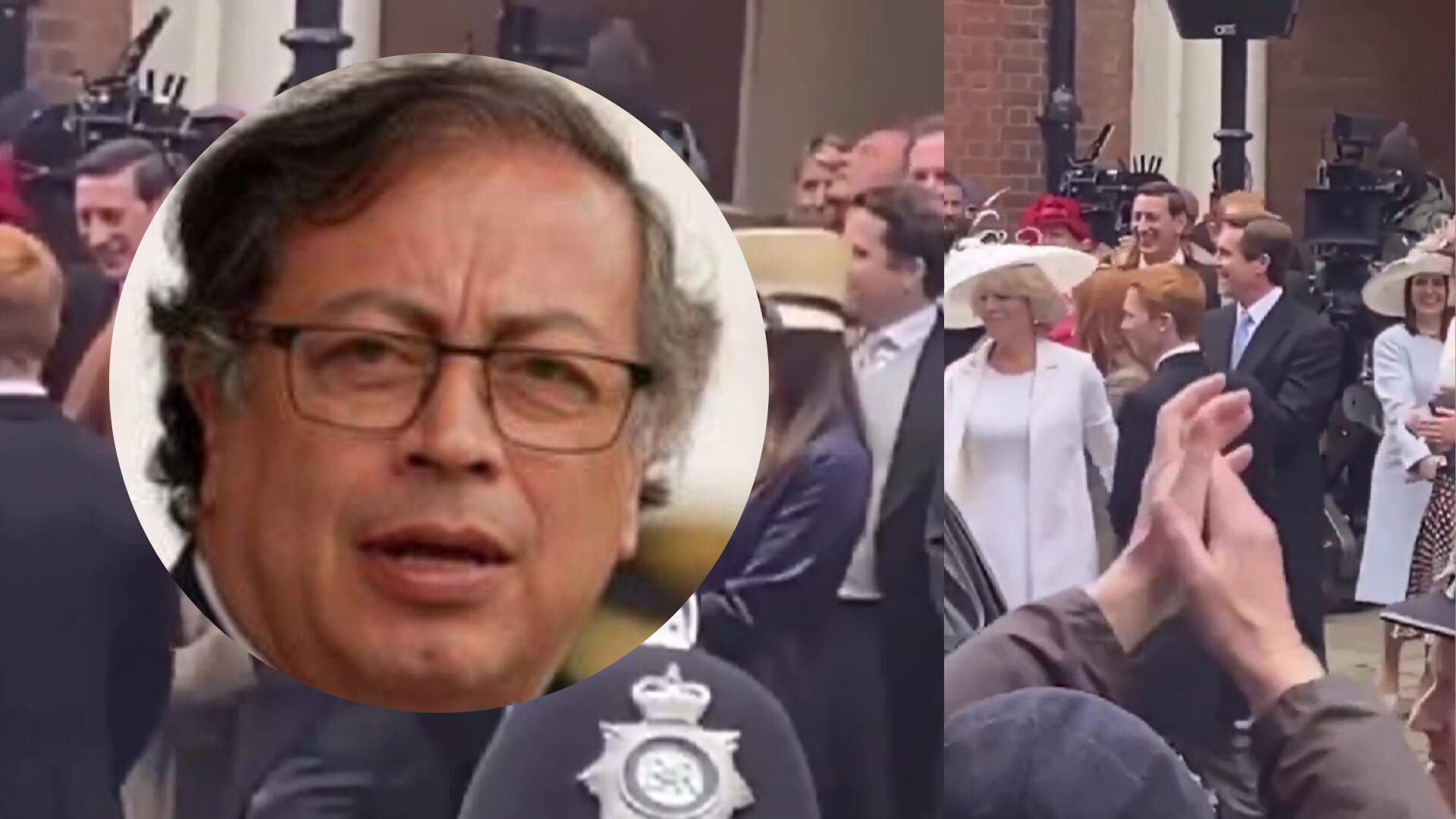 Petro confundió a la realeza británica y es criticado