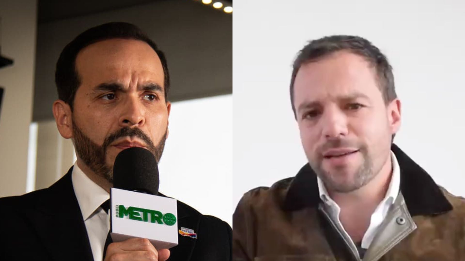 Abelardo de la Espriella y Luis Ernesto Gómez
