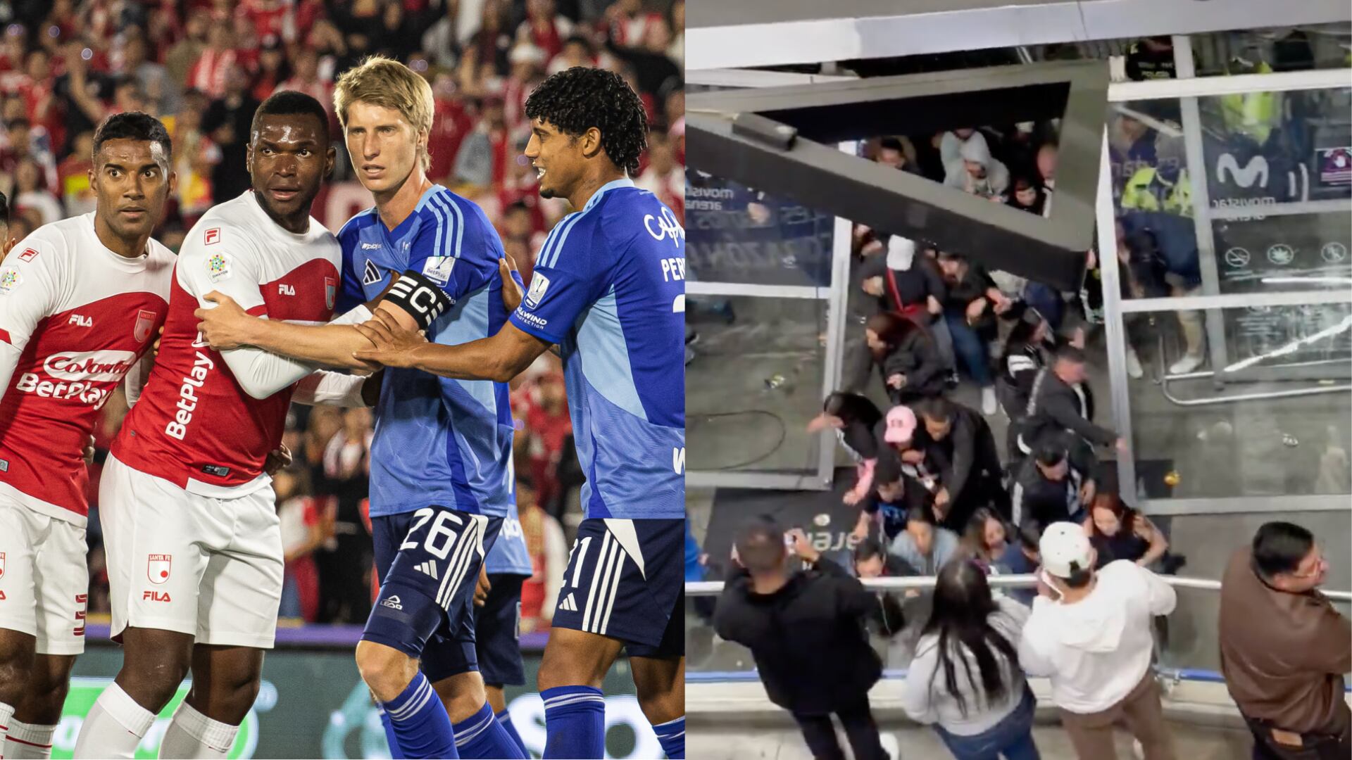 Millonarios, Sata Fe y Damas Gratis - Fotos: Redes sociales