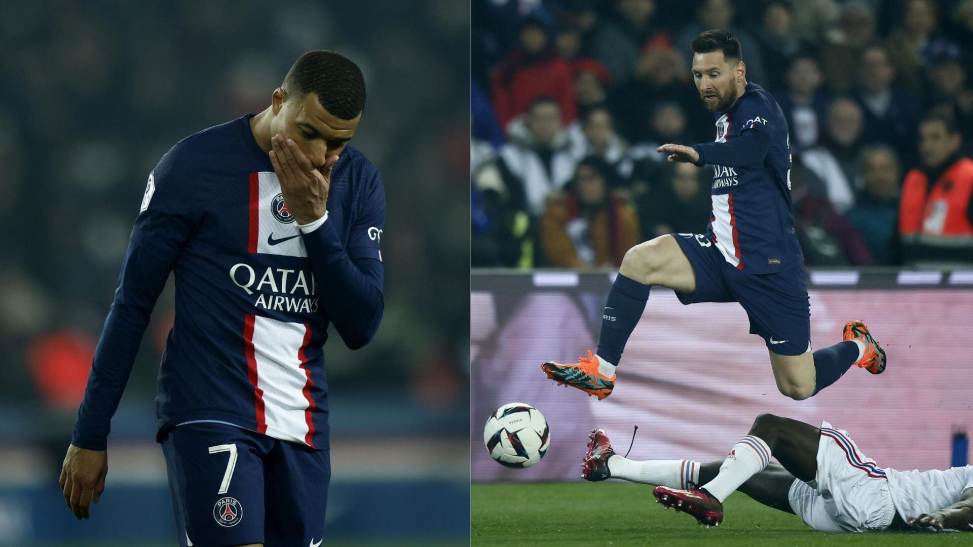 París Saint-Germain cayó ante el Olympique de Lyon como local por 0-1.