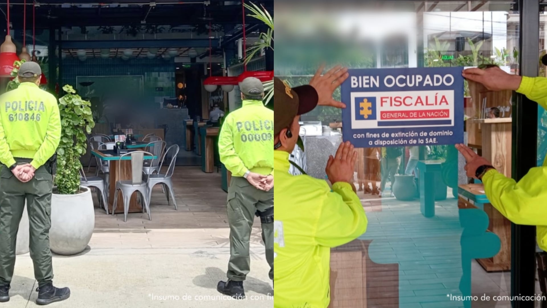 Fiscalía puso en extinción de dominio 20 bienes pertenecientes al narcotraficante alias H-1 o El Zar.