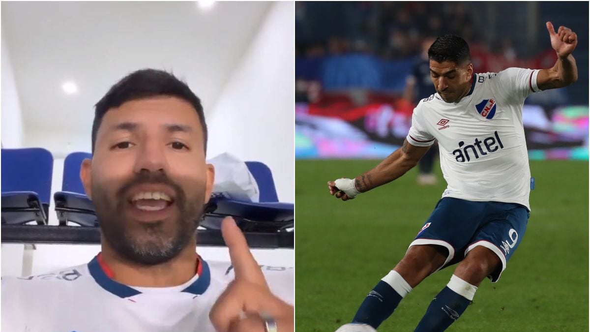 El ‘Kun’ Agüero fue a ver a Nacional y dejó claro que ahora es su hincha
