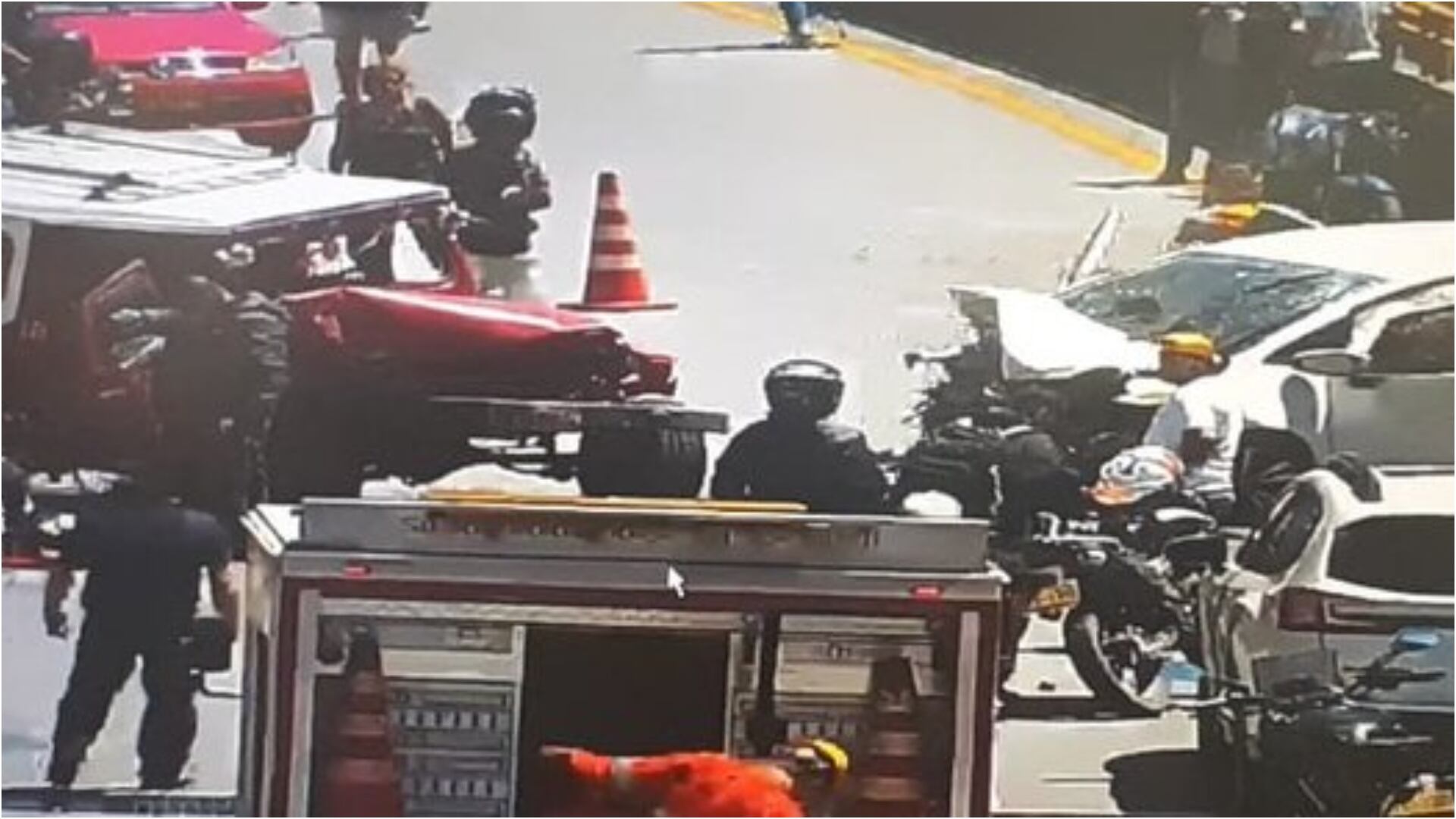 accidente en la vía Bogotá -Villavicencio dejó varios heridos de gravedad (Redes Coviandina)
