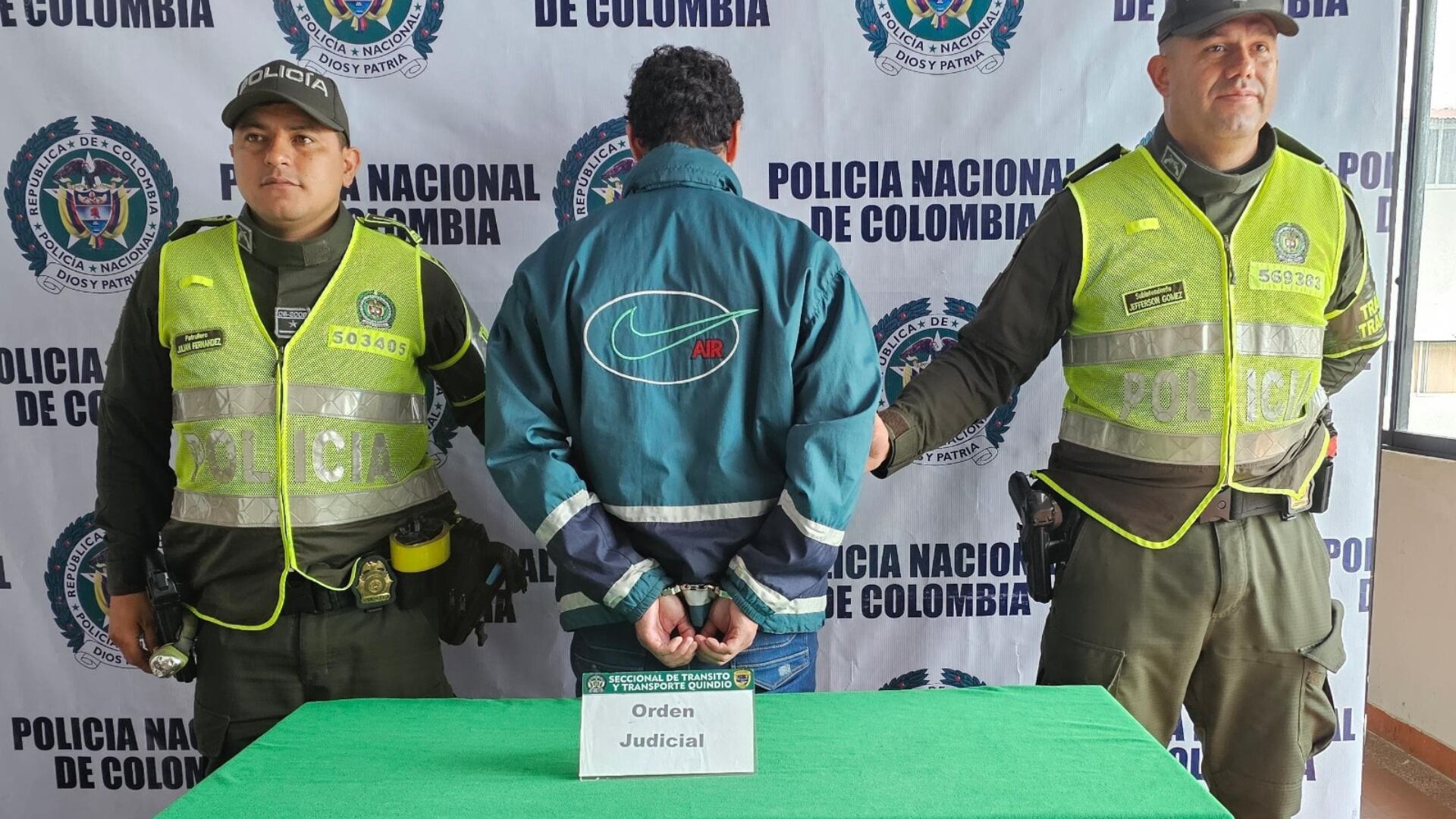 Capturaron a un peligroso feminicida en Quindío: estaba prófugo de la justicia desde el 2024