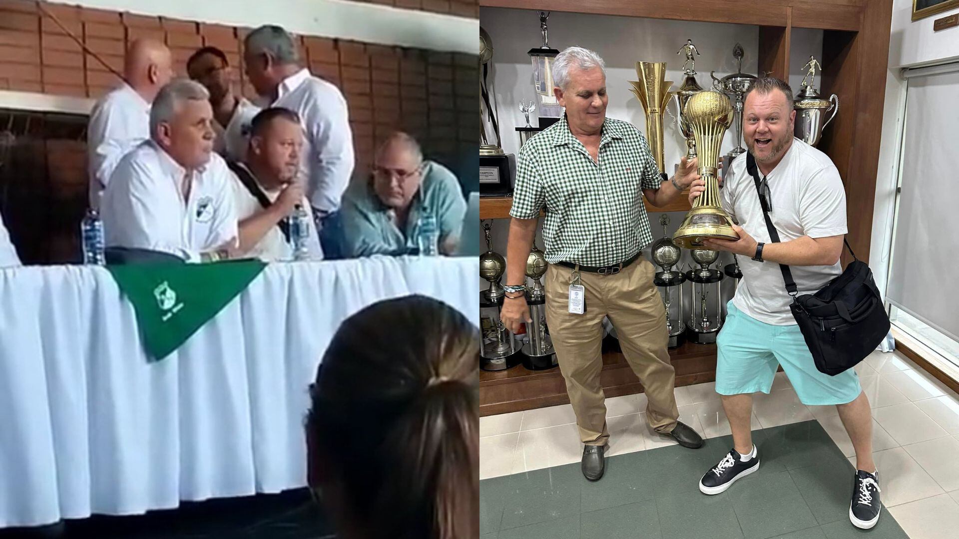 Todd Fausnett ha sido presentando como un representante de un grupo inversor interesado en el Deportivo Cali.