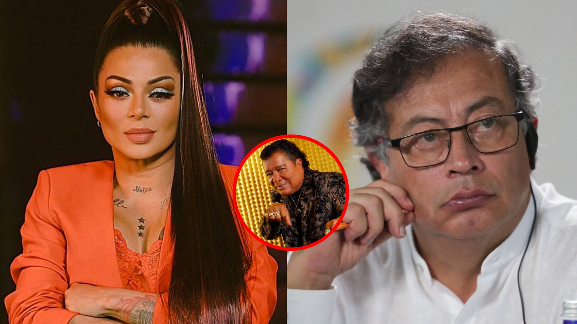 Marbelle le dedicó canción de Pastor López a Gustavo Petro