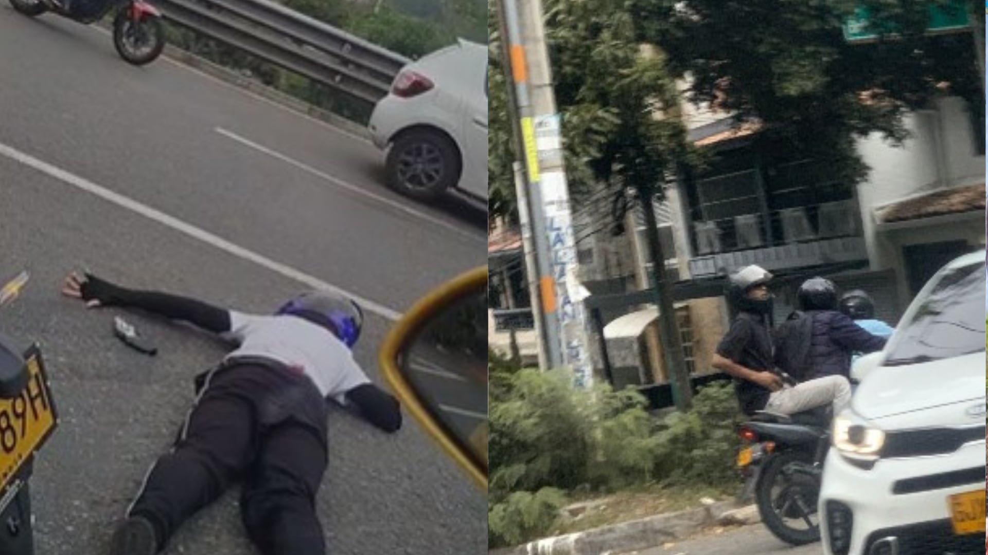 Policía pensionado se defendió de intento de fleteo