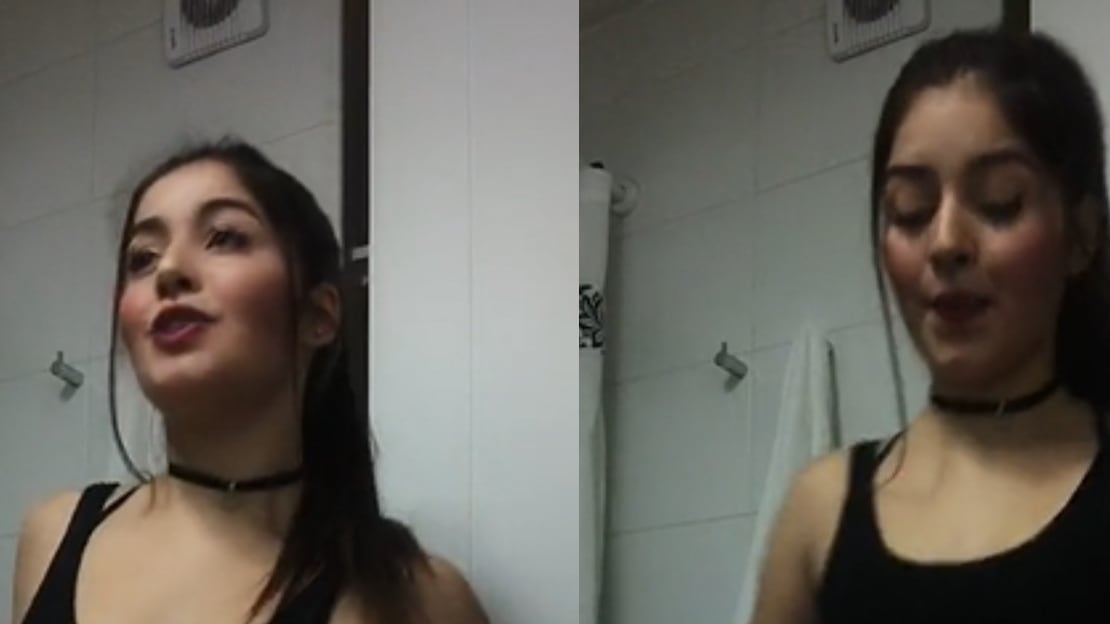 La tiktoker se hizo viral por su baile con la canción 'miénteme' de Tini, pero se desapareció por un tiempo de las redes sociales.