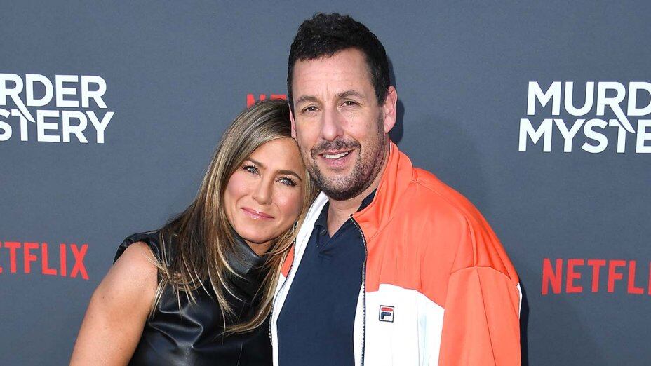 Jennifer Aniston y Adam Sandler