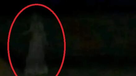 Imagen captada de una presunta Llorona.