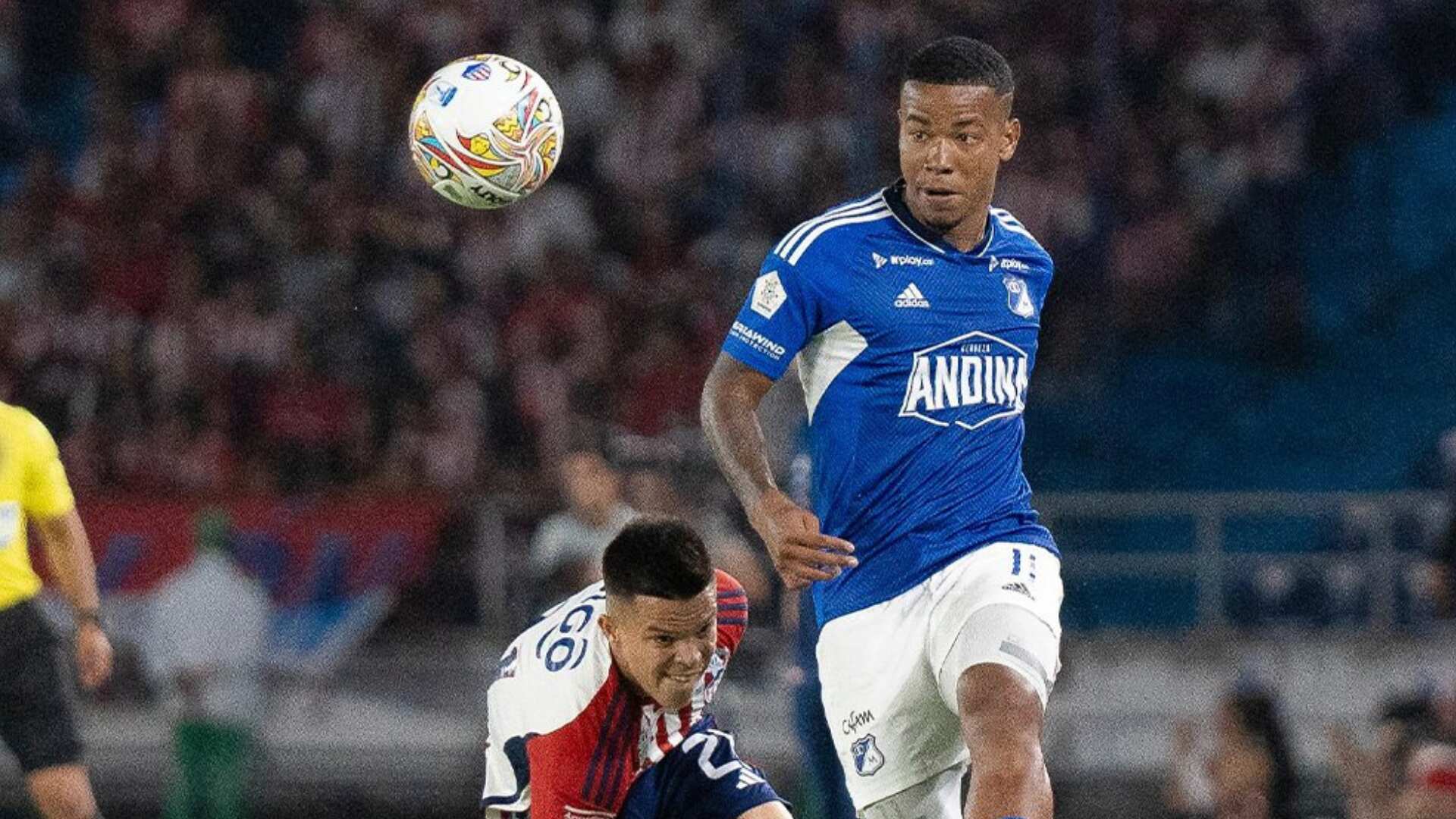 Polémico penal a favor del Junior provocó escándalo en la Superliga BetPlay 2023 contra Millonarios.