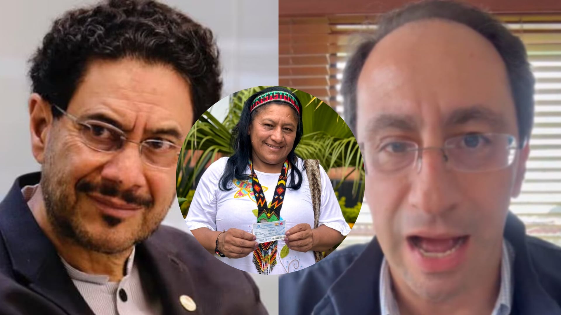 Iván Cepeda defendió a Aida Quilcué de críticos por su falta de estudios