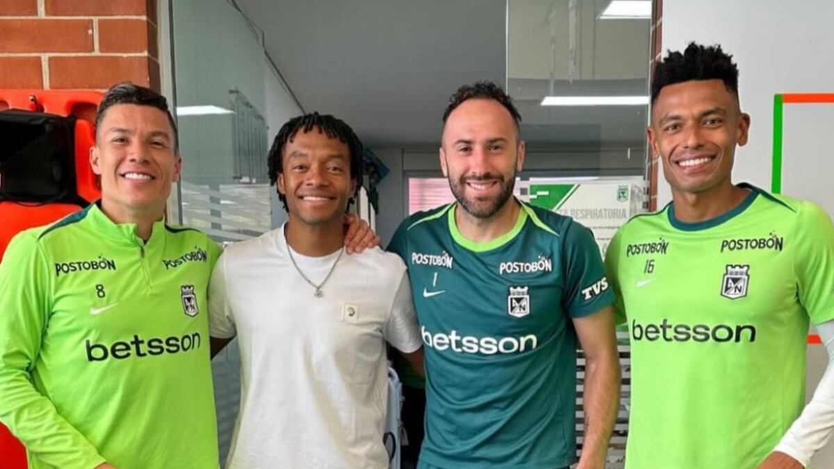 Atlético Nacional: Juan Guillermo Cuadrado apareció en la sede y filtraron la razón