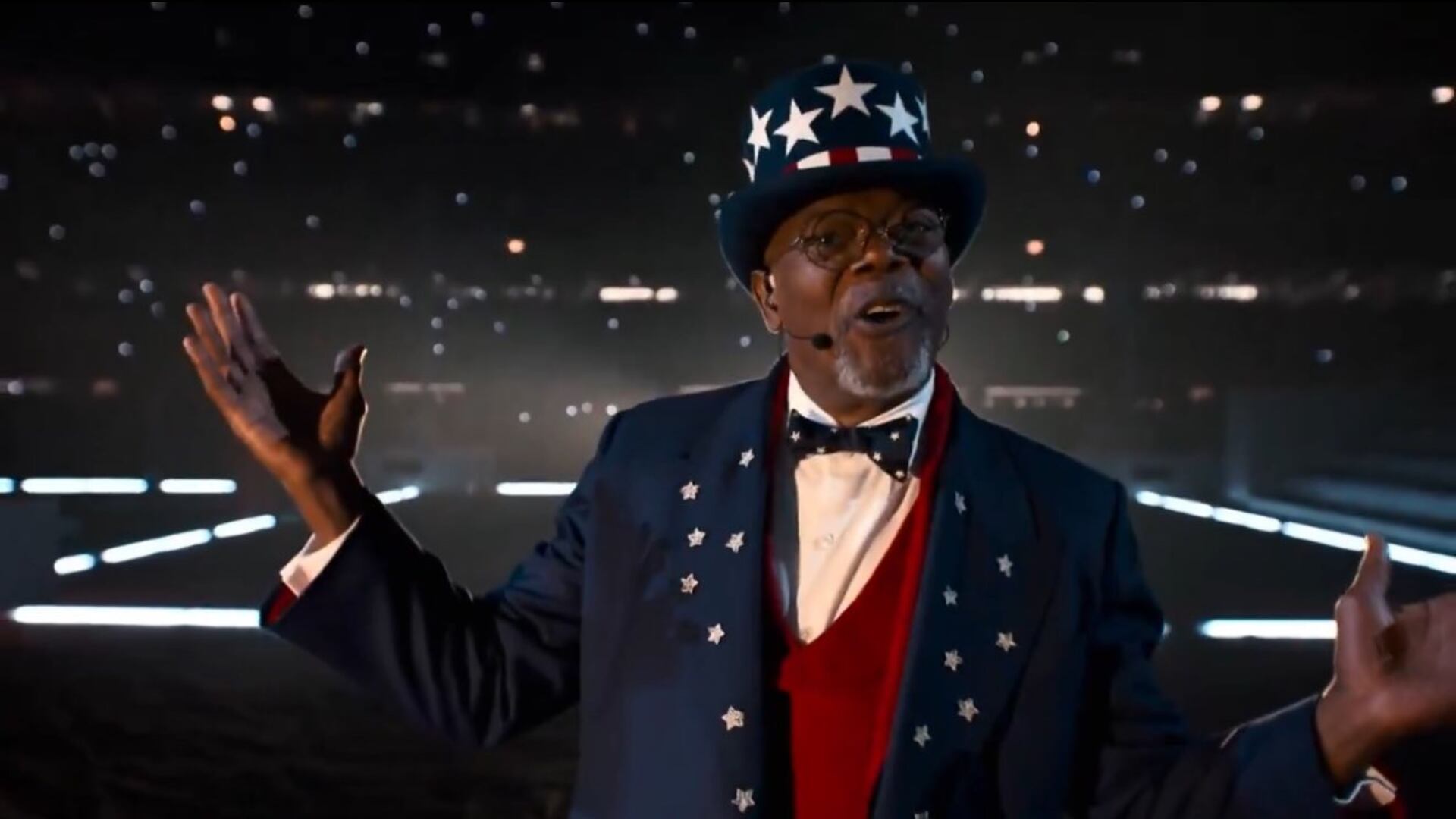 Samuel Jackson en el Super Bowl