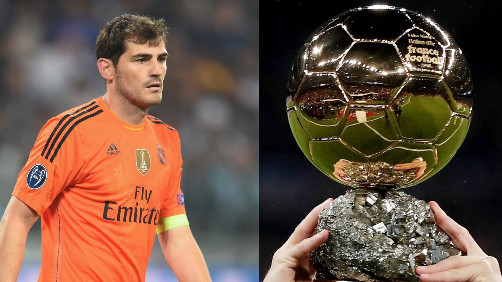 Iker Casillas y el Balón de Oro