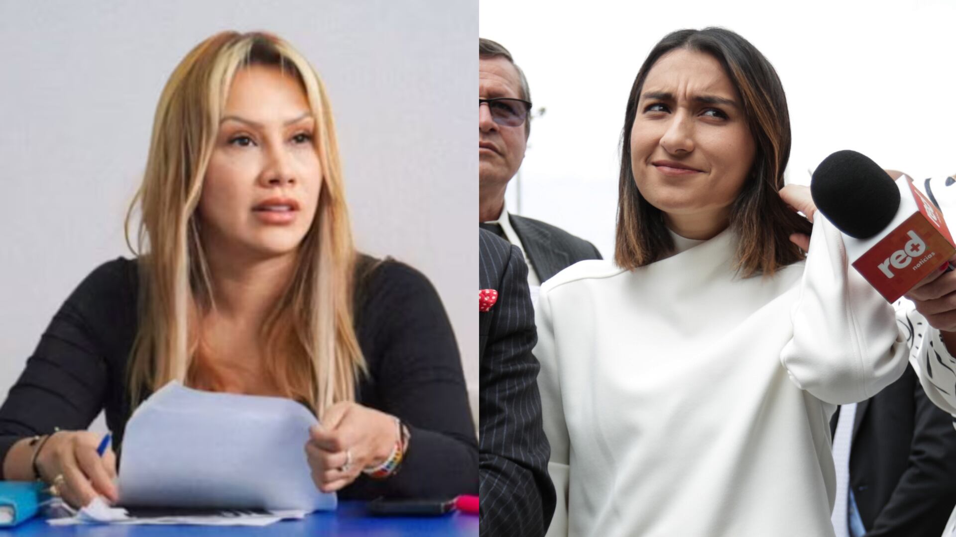 Laura Sarabia se defendió de las acusaciones de Sandra Ortiz en su contra