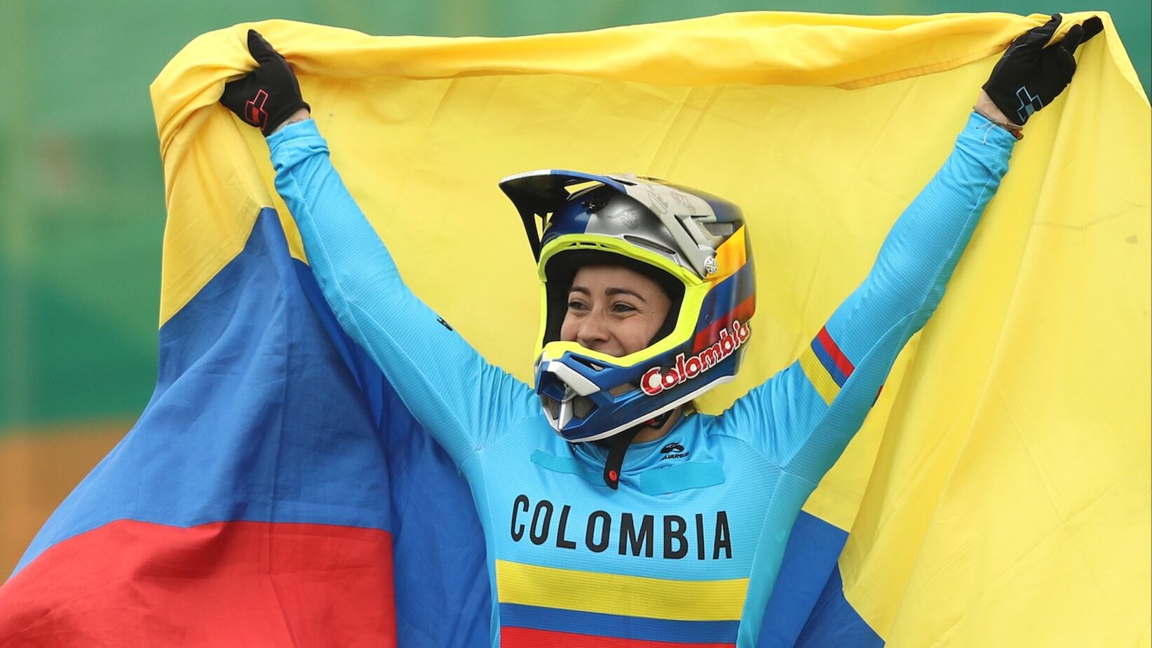 Victoria de Mariana Pajón en su debut en 2021