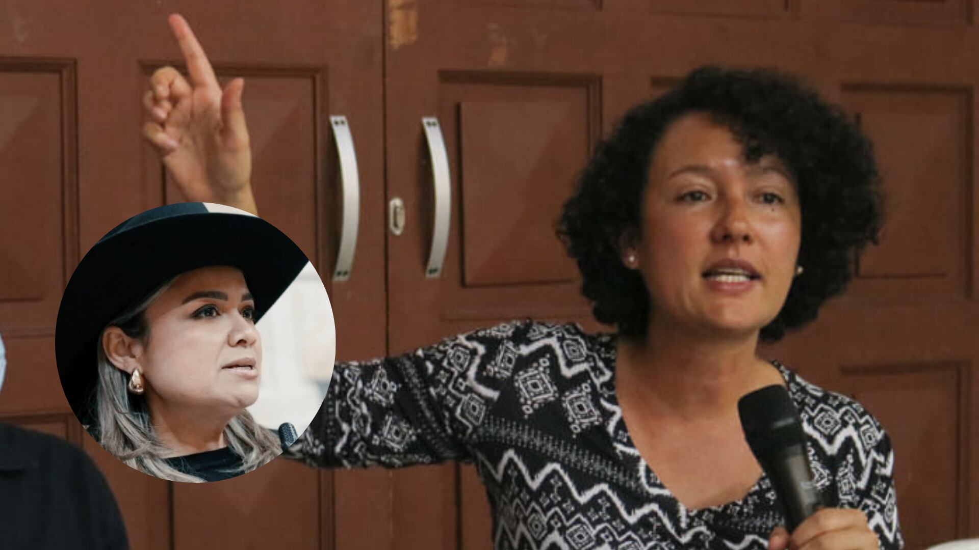 Isabel Zuleta arremetió contra Lina María Garrido.