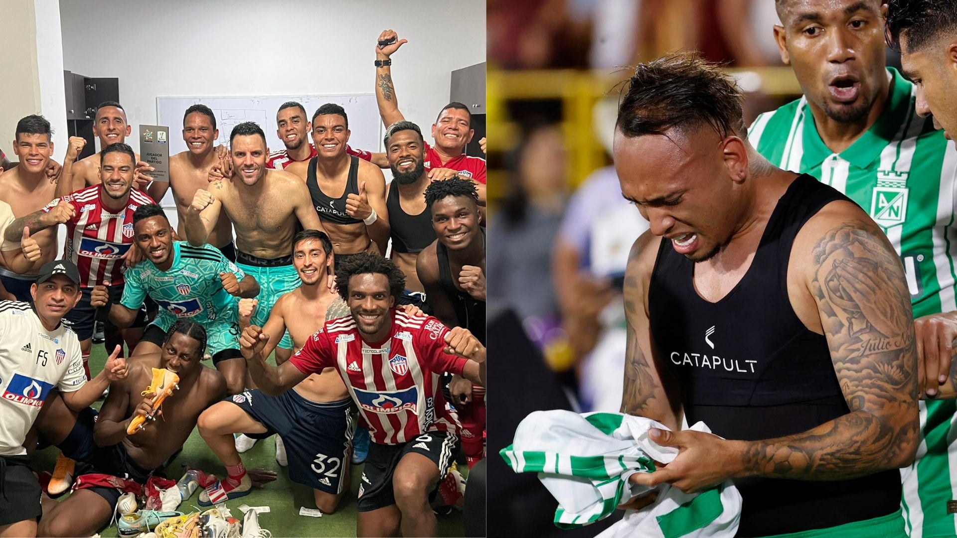 Asistente técnico del Junior se acordó de Jarlan Barrera por la eliminación de Nacional.