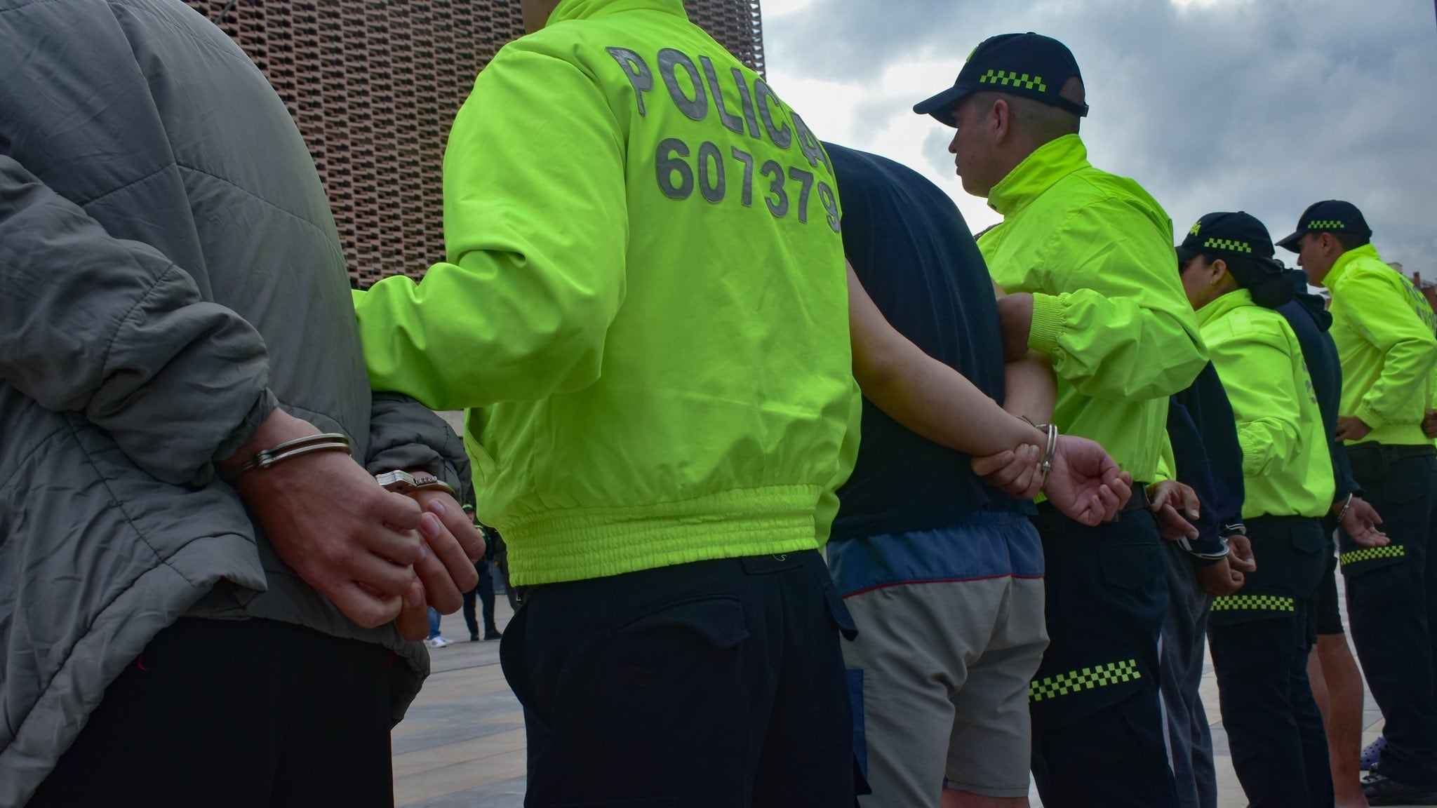 Captura ladrones Colombia