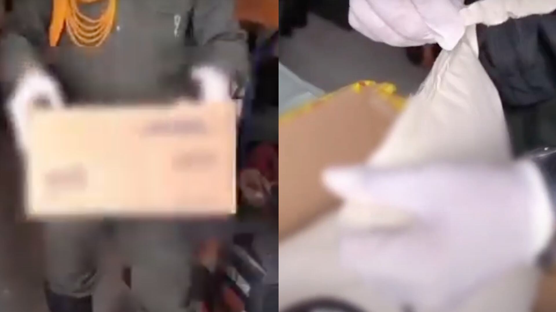 Incautación de droga en el aeropuerto El Dorado.