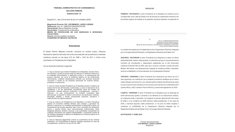 Archivo: Ricardo Ospina vía X