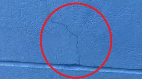 Grietas en las casas de 600 millones de Providencia.