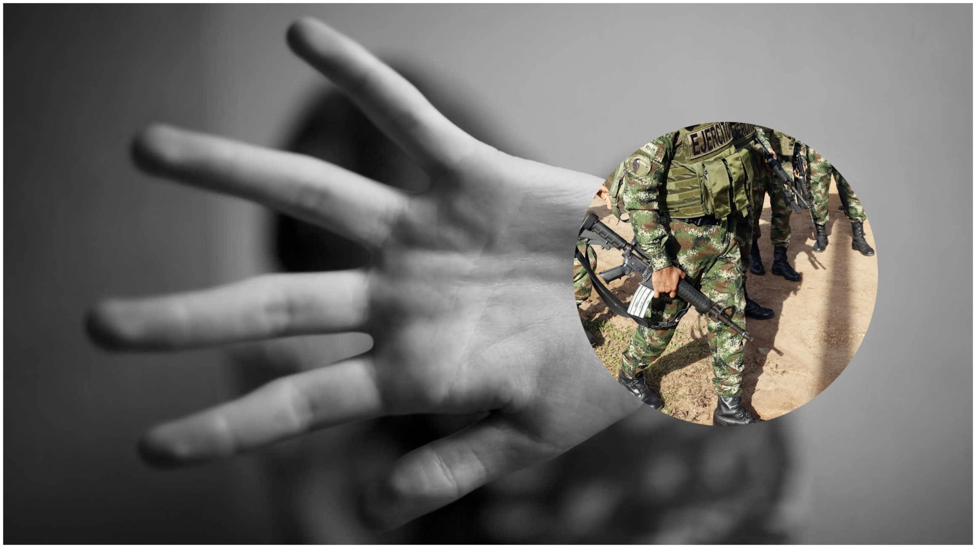 Soldado habría abusado de sus dos hijos en Neiva (Getty Images y Ejército Nacional)