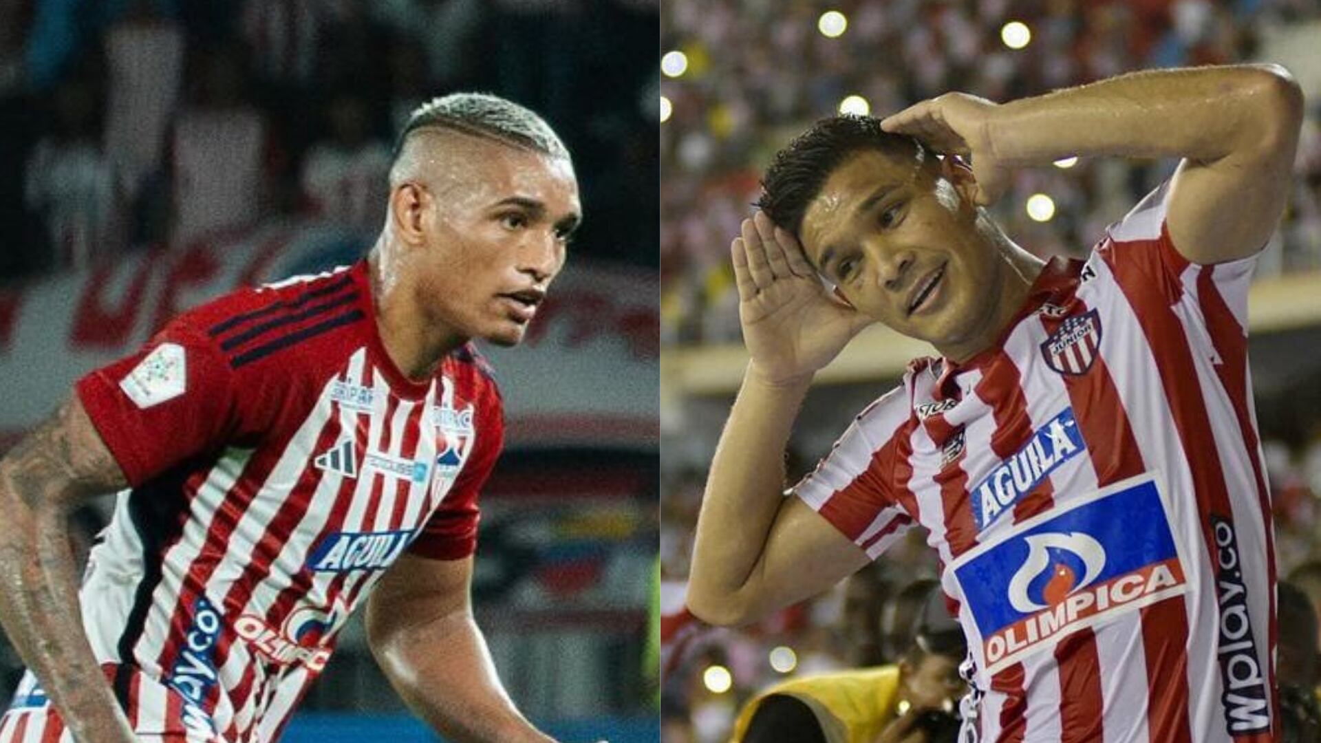 A Jermein Peña, jugador del Junior, lo regañaron por querer parecerse a Teófilo Gutiérrez