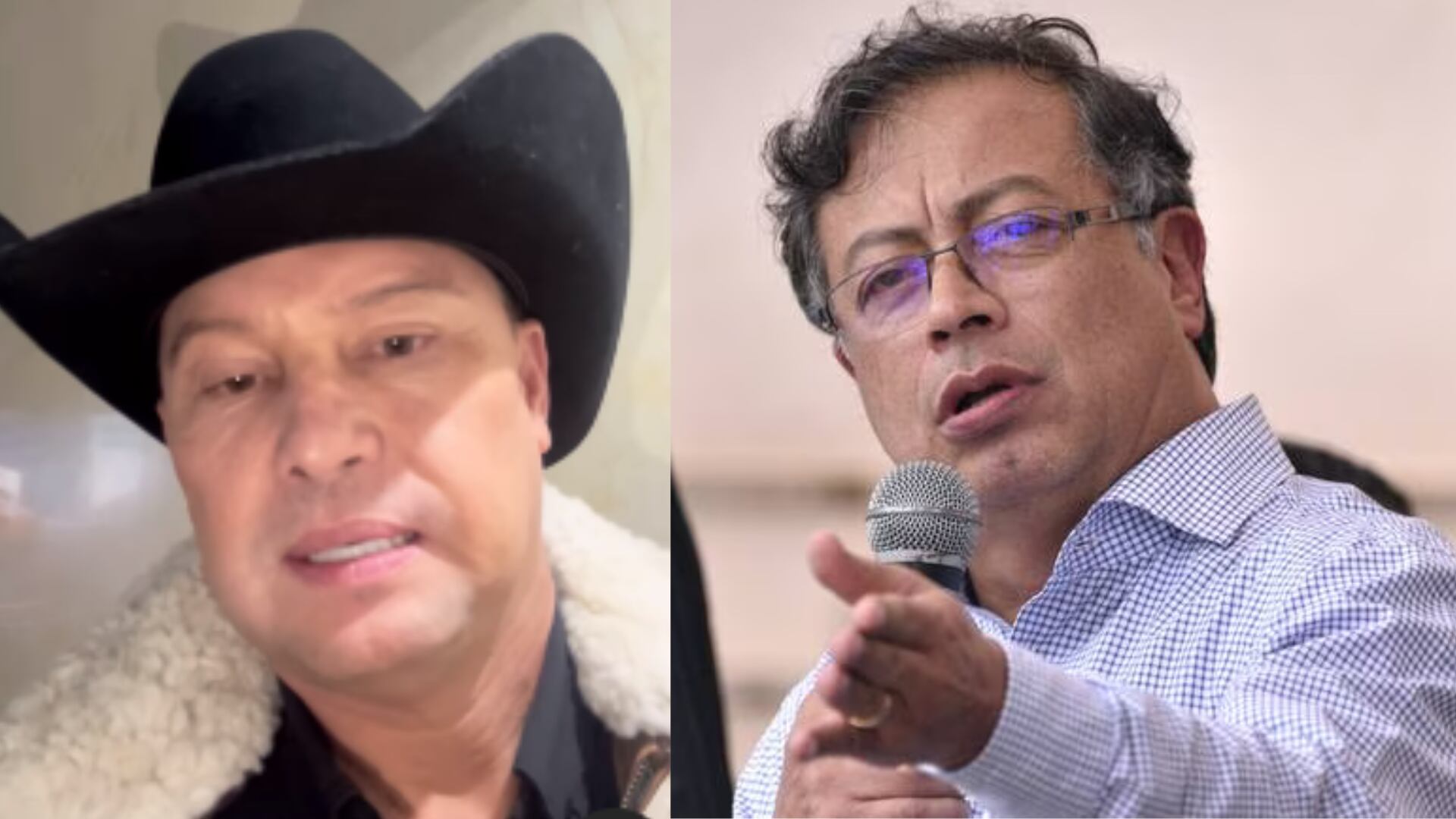 Giovanny Ayala le solicita al Gobierno Petro, que los artistas tengan más facilidad para portar armas de fuego legalemente