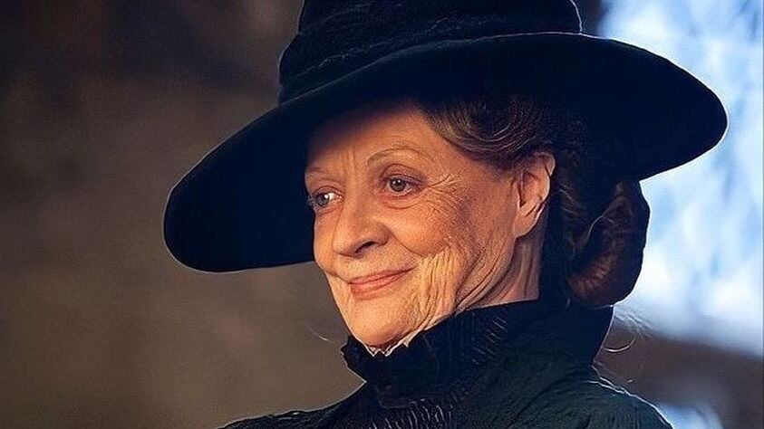 Maggie Smith como Minerva Mc Gonagall
