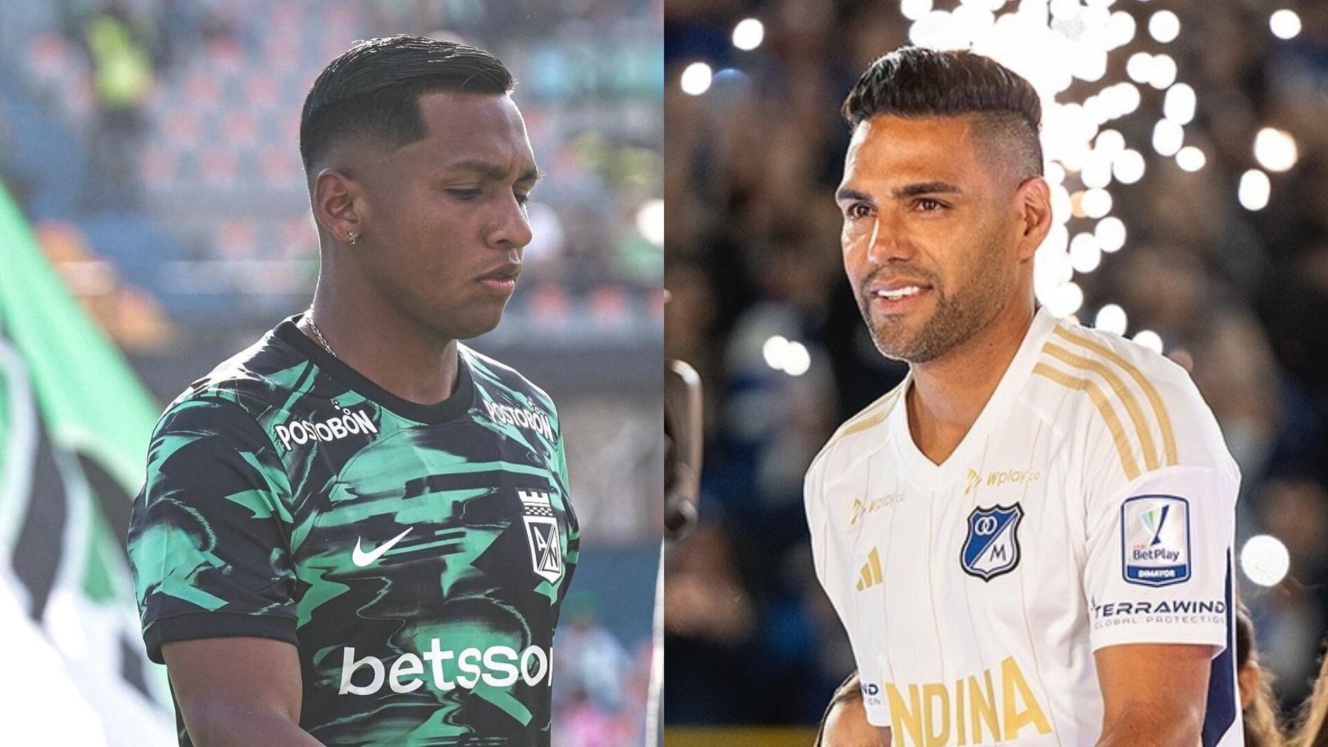 Alfredo Morelos recordó cuando eliminó a Radamel Falcao en su primera entrevista como jugador de Atlético Nacional