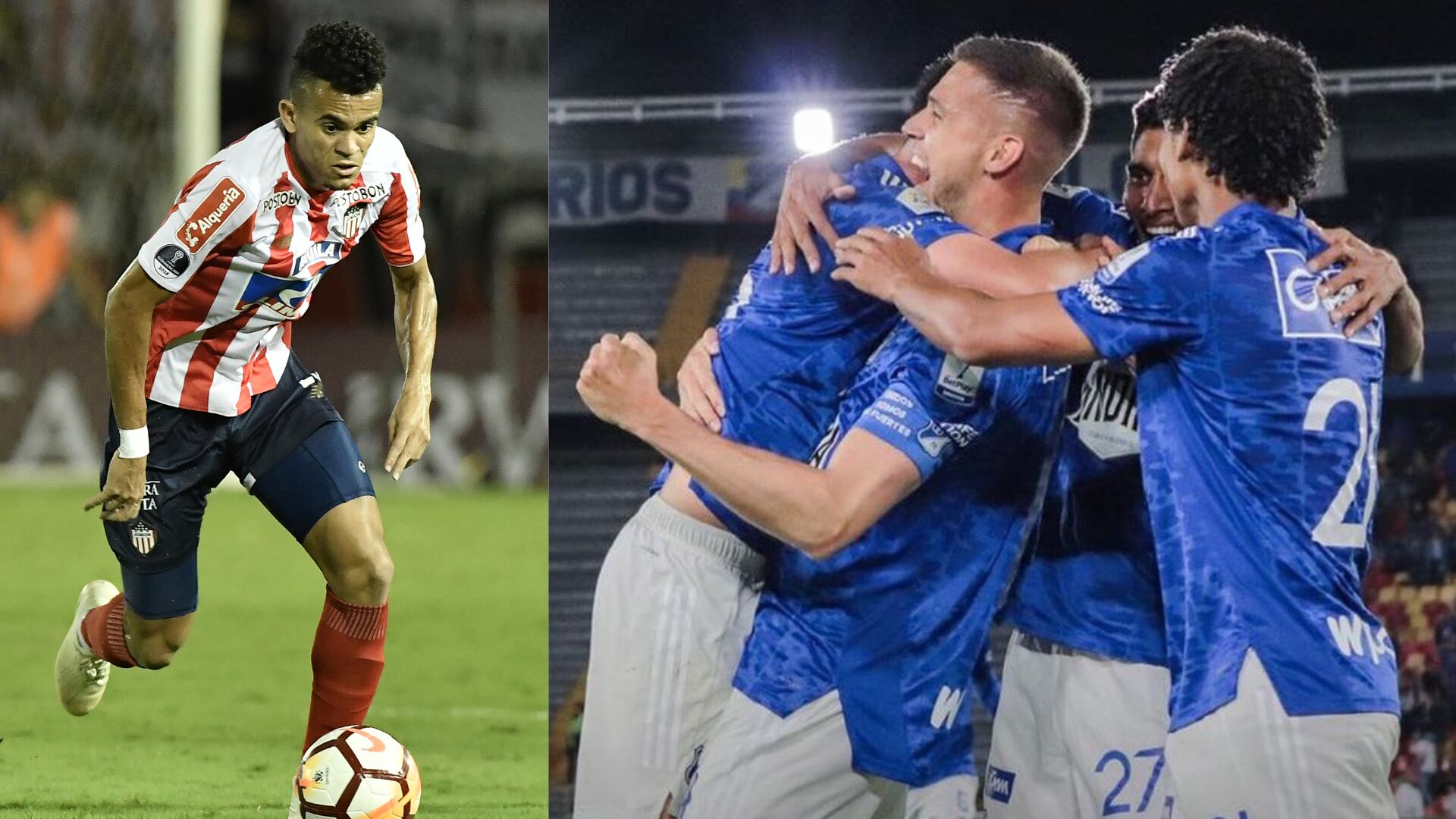 Luis Díaz en Junior - Millonarios