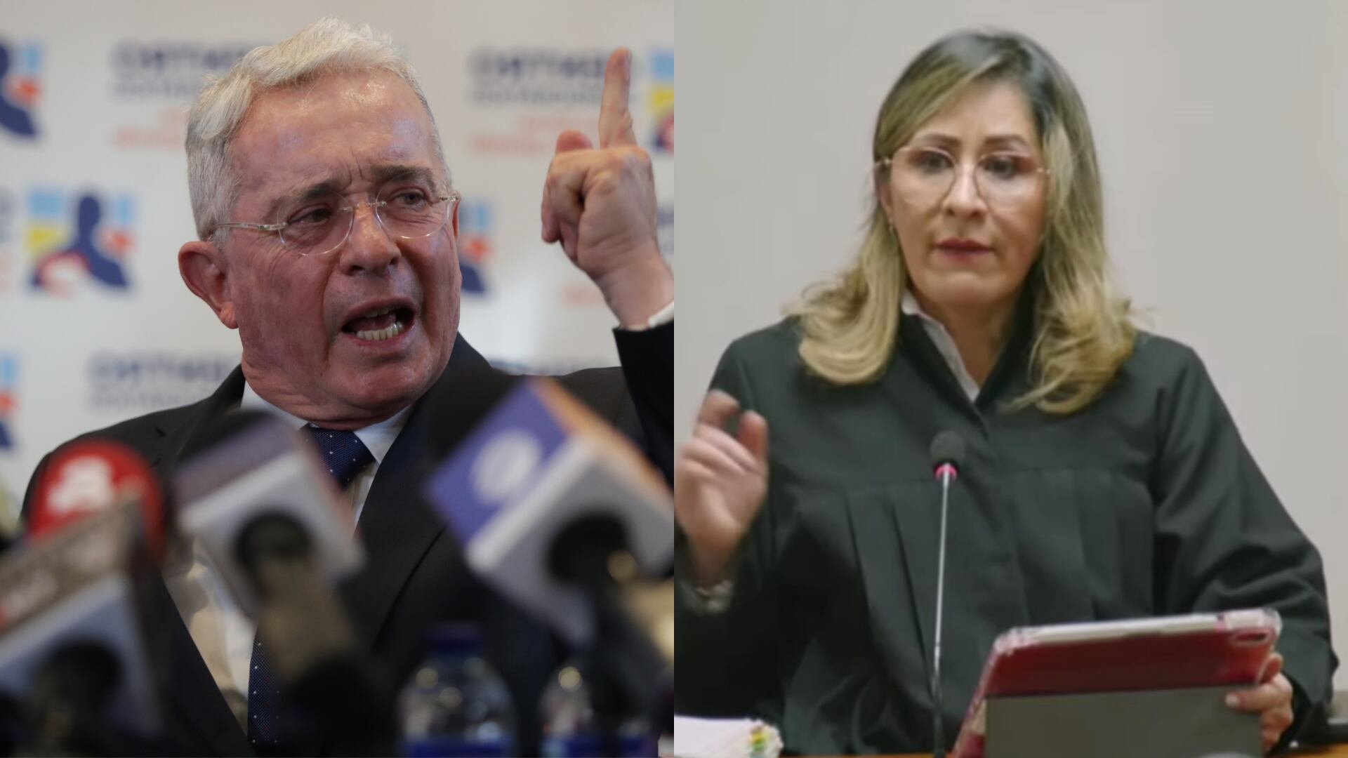 “Su presunción de inocencia ya ha sido desestimada”: jueza Heredia sobre Uribe