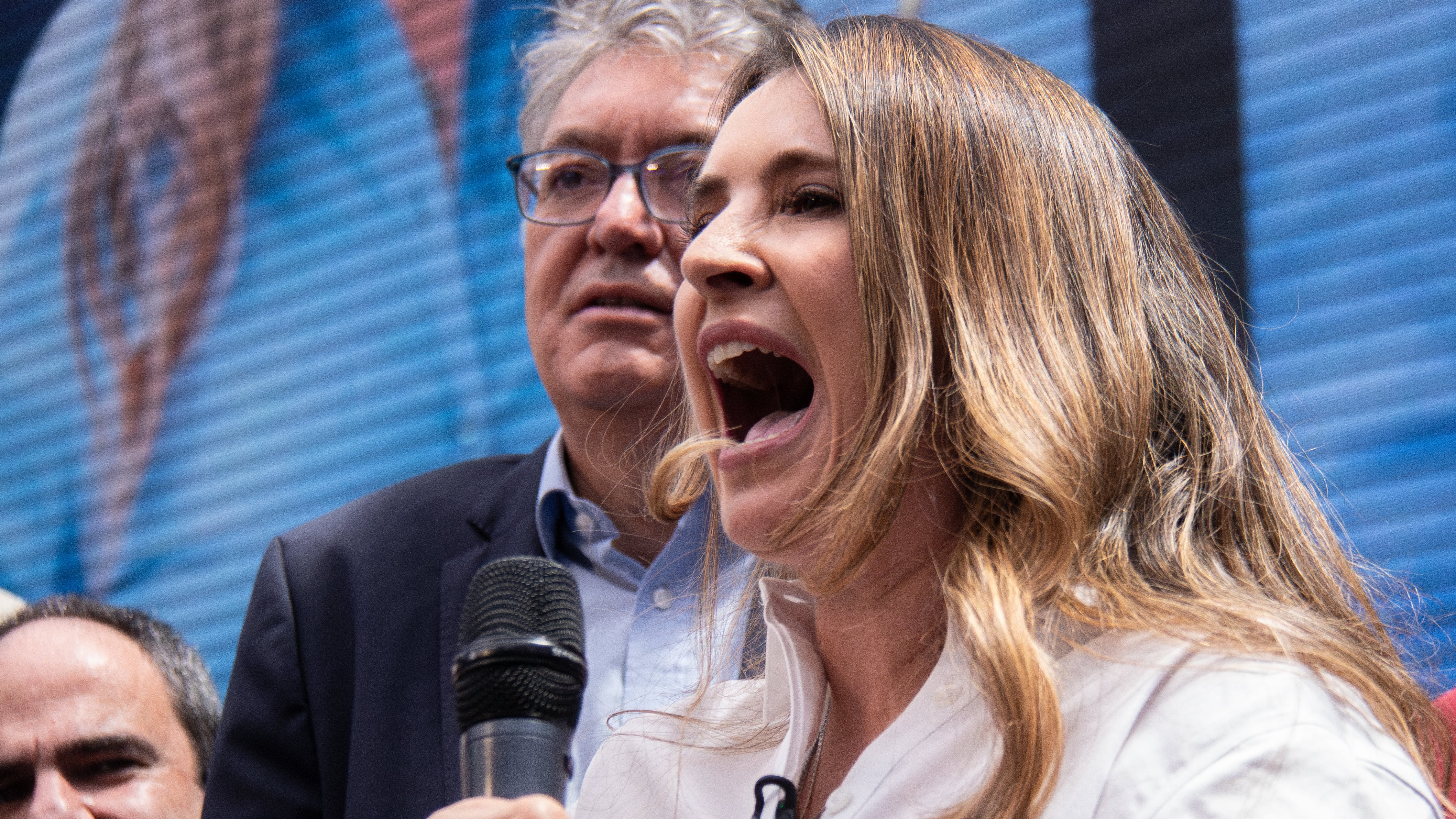 Paloma Valencia en inscripción de su candidatura.