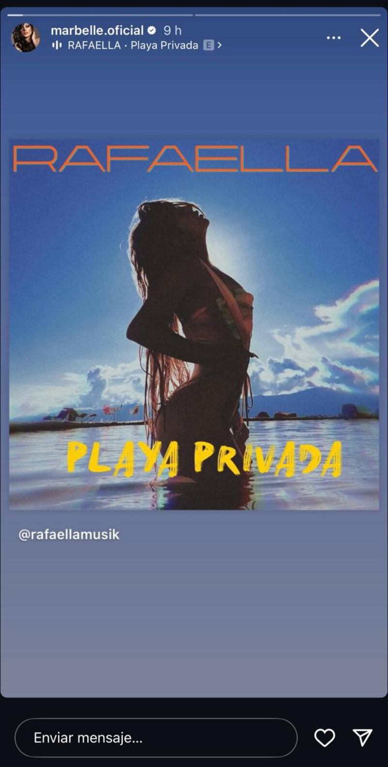 Rafaella, hija de Marbelle y su nuevo lanzamiento