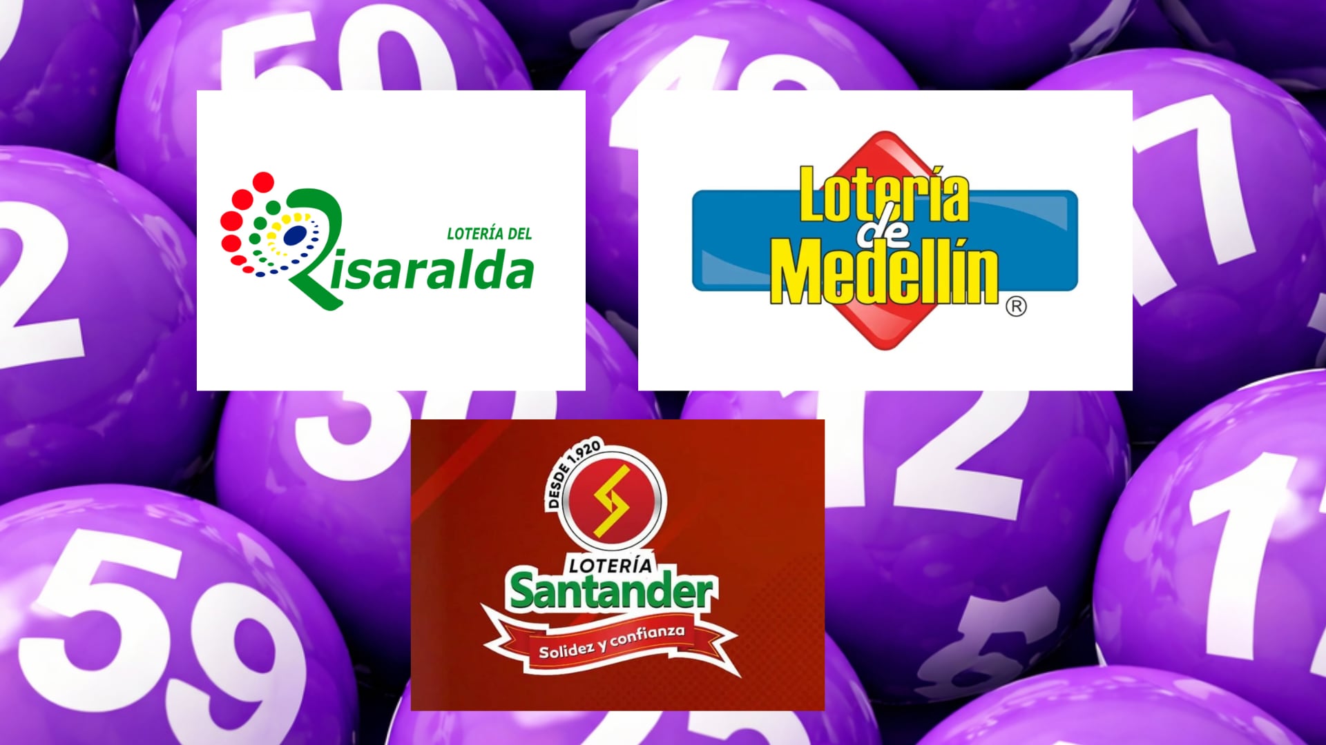 Resultados Loterías de Santander, Medellín y Risaralda del viernes 19 de diciembre del 2025