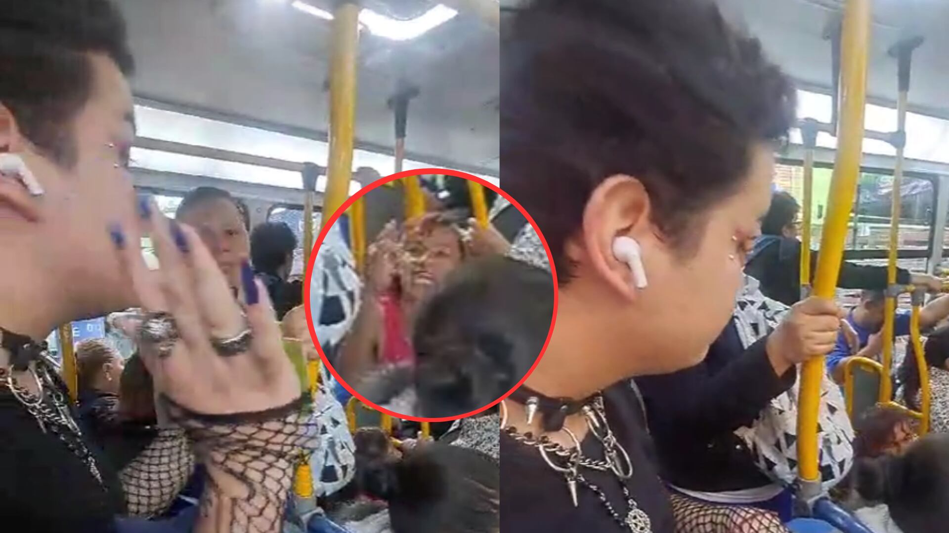 Hombre fue víctima de indignante acto homofóbico por llevar falda en TransMilenio