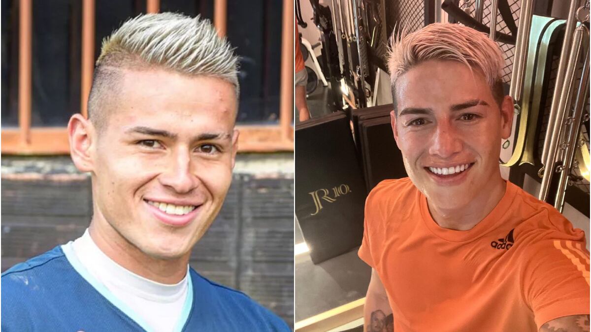 Doble de James Rodríguez asombra con su parecido en el fútbol colombiano