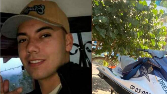 Turista arrollado por moto acuática en Cartagena.