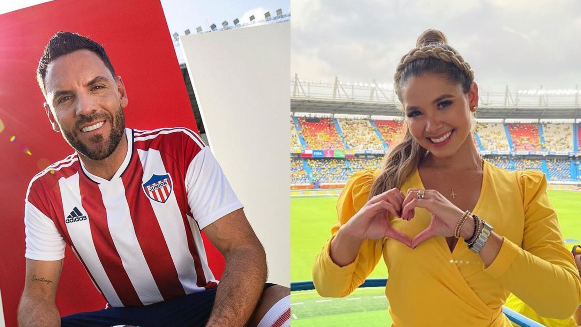 Melissa Martínez reaccionó a la presentación de la camiseta del Junior para 2023.