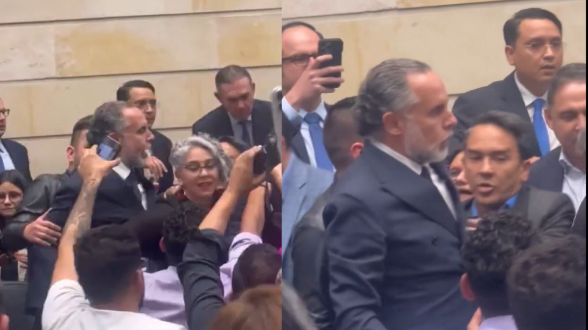 Armando Benedetti tuvo fuerte pelea en el senado