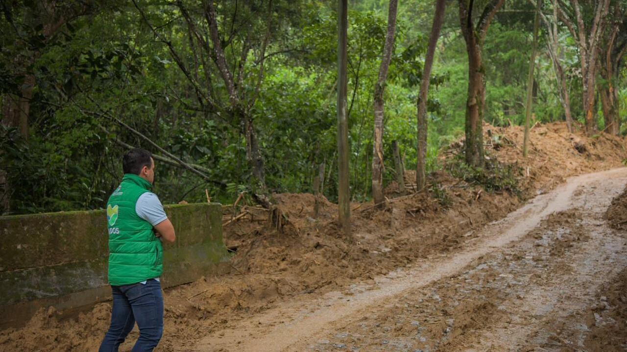 Lluvias afectaron 114 familias en Girardota, Valle de Aburrá