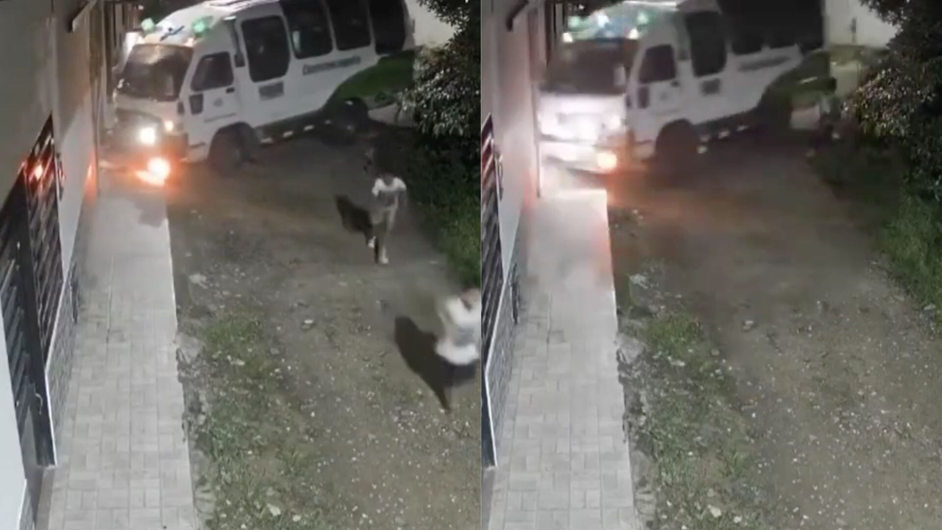 Menor fue arrollado por una buseta y sobrevivió