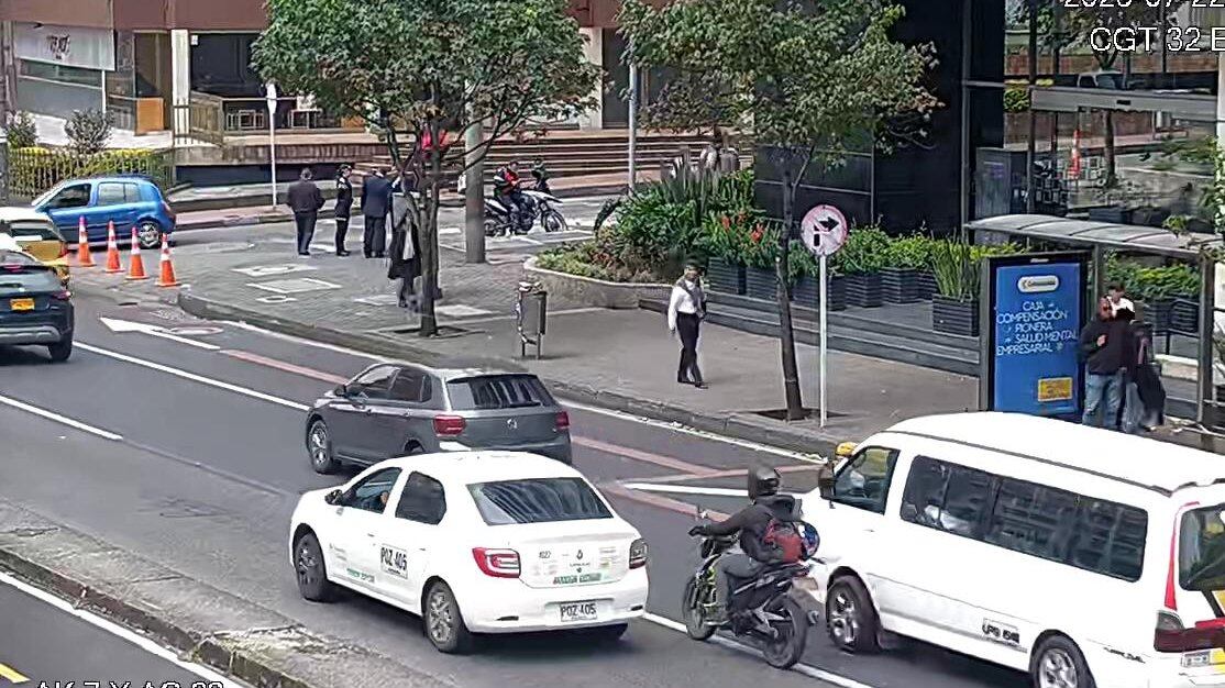 Carril exclusivo de la carrera Séptima en Bogotá