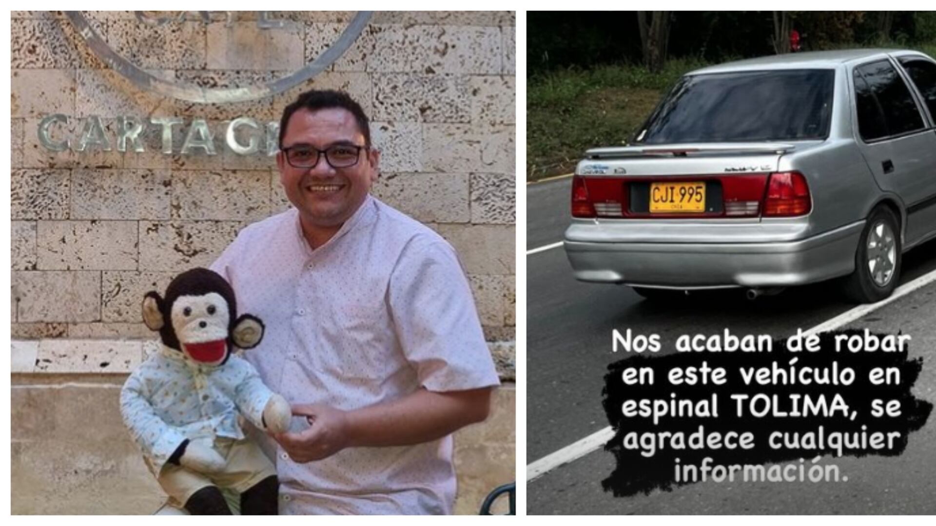 Humorista ‘Tato’ Muñoz, terminó en tremenda persecución y balacera tras ser robado en Tolima: “Rápido y Furioso 11″ (Ig: Tato Muñoz)