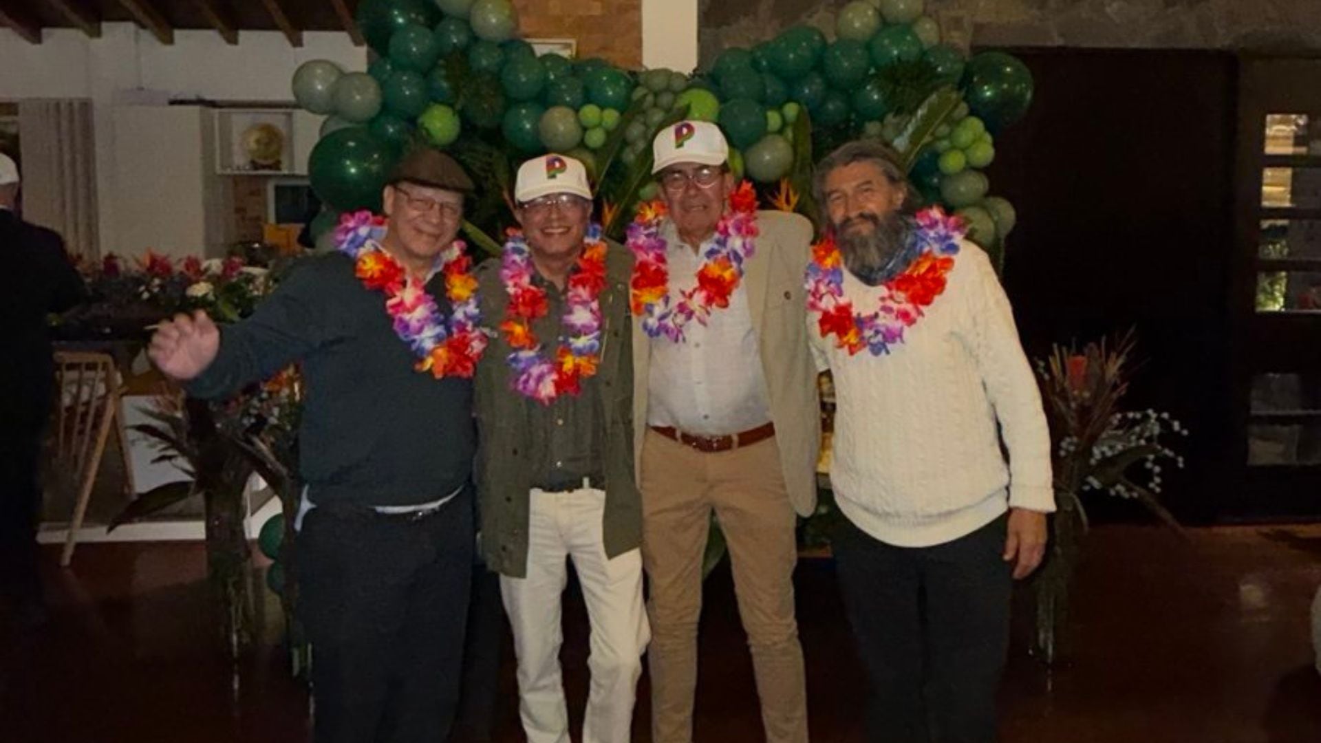 La foto que publicó el presidente Gustavo Petro sobre su celebración de cumpleaños