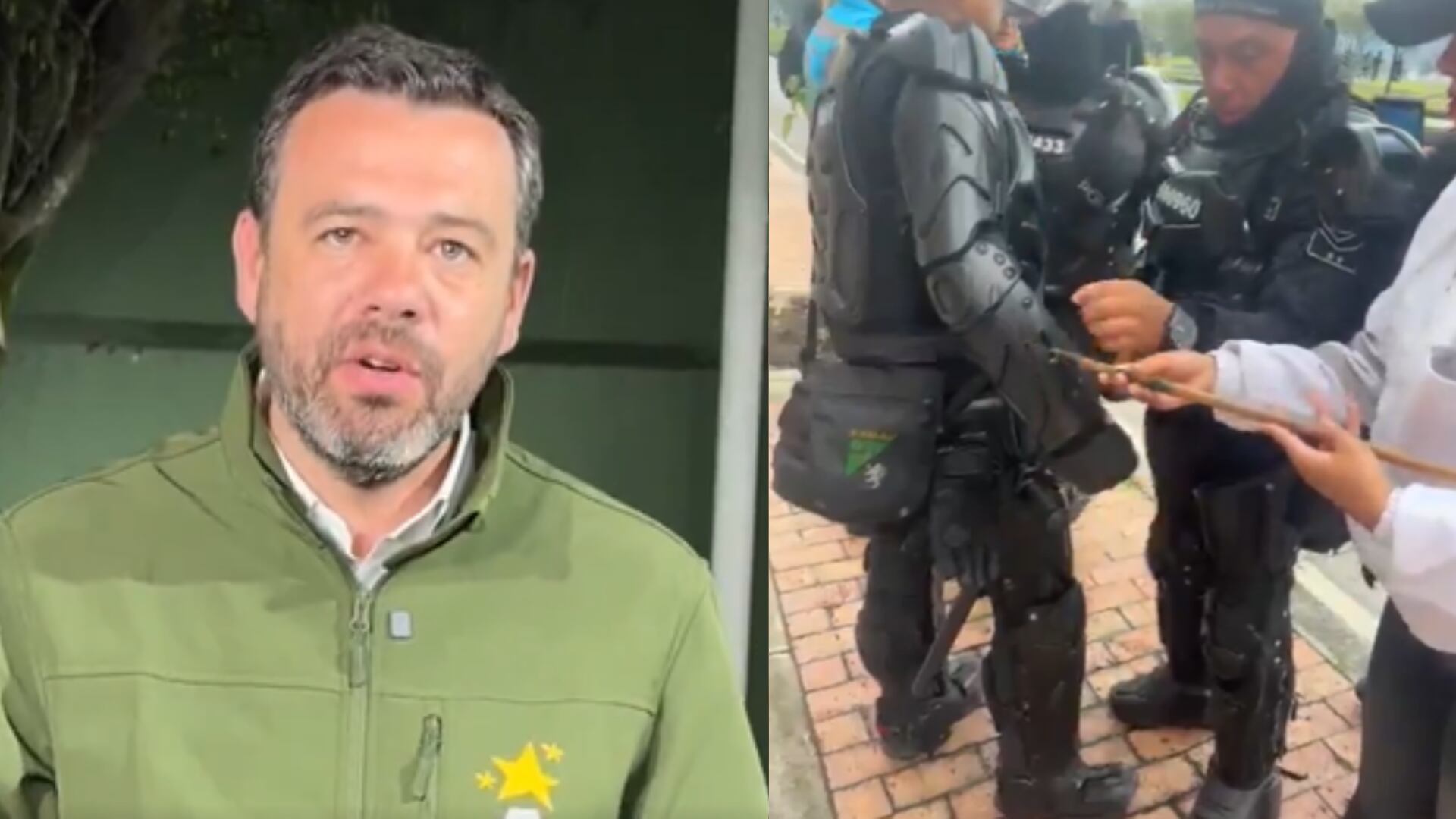 Disturbios inmediaciones de Embajada de Estados Unidos.